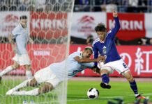Santiago Mele Uruguay Japón amistoso (1)
