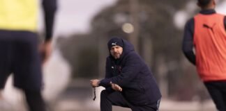 Sin Lomónaco y Gutiérrez: ¿qué opciones tiene Viera? viera-entrenamiento-independiente-villa-dominico