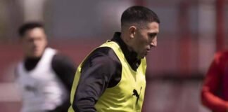 Facundo Zabala Independiente entrenamiento