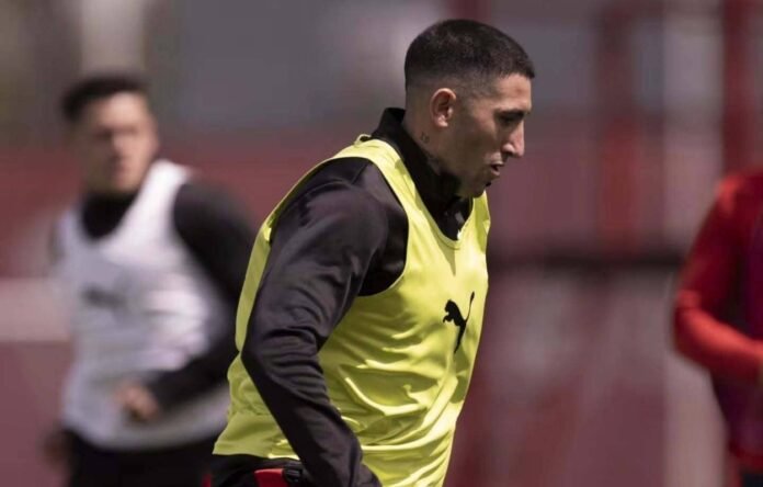 Facundo Zabala Independiente entrenamiento