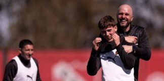 Arrayago se pierde el partido ante Instituto arrayago-viera-entrenamiento-independiente