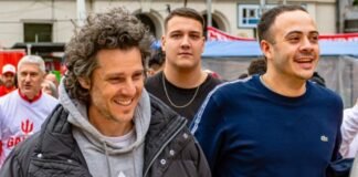 Gaudio recogió el guante y comenzó la campaña con los hinchas gaudio-gadano-independiente